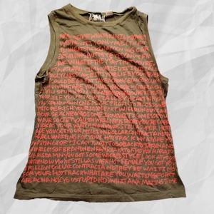 *XS* RARE Vintage L.A.M.B. Gwen Stefani Boudoir Spring 2005 Tank Top